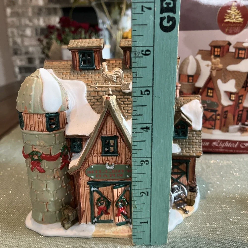 Lemax Village Collection 2002 Harvest Crossing Miller's Barn #25658A-Retired EUC
